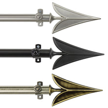 Load image into Gallery viewer, Alpha 13/16" Single Curtain Rod