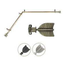 Load image into Gallery viewer, Quill Single Corner Curtain Rod