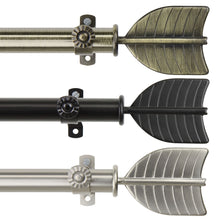 Load image into Gallery viewer, Quill 13/16" Single Curtain Rod