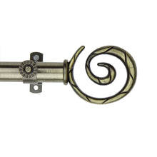 Load image into Gallery viewer, Spiral 13/16" Single Curtain Rod