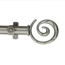 Load image into Gallery viewer, Spiral 13/16" Single Curtain Rod