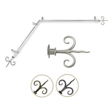 Load image into Gallery viewer, Fleur Single Corner Curtain Rod