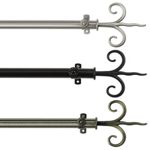 Load image into Gallery viewer, Fleur 13/16" Single Curtain Rod