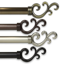 Load image into Gallery viewer, Swan 13/16" Single Curtain Rod