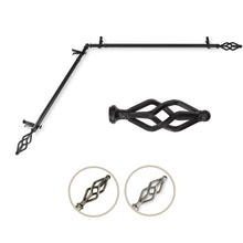Load image into Gallery viewer, Marquise Single Corner Curtain Rod