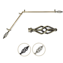 Load image into Gallery viewer, Marquise Single Corner Curtain Rod