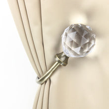 Load image into Gallery viewer, Faceted Holdback Pair