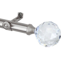 Load image into Gallery viewer, Faceted 13/16" Single Curtain Rod
