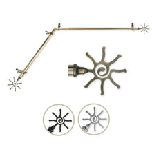 Load image into Gallery viewer, Sun Single Corner Curtain Rod