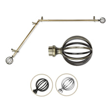 Load image into Gallery viewer, Cage Single Corner Curtain Rod