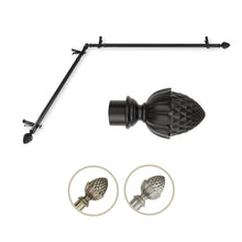 Load image into Gallery viewer, Acorn Single Corner Curtain Rod
