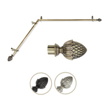 Load image into Gallery viewer, Acorn Single Corner Curtain Rod