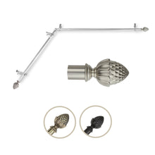 Load image into Gallery viewer, Acorn Single Corner Curtain Rod