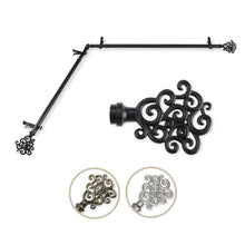 Load image into Gallery viewer, Tidal Single Corner Curtain Rod