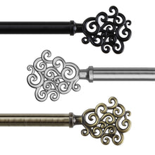 Load image into Gallery viewer, Tidal 13/16" Single Curtain Rod