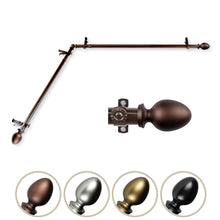 Load image into Gallery viewer, Emeka Single Corner Curtain Rod