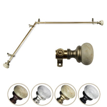Load image into Gallery viewer, Merlyn Single Corner Curtain Rod
