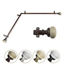 Load image into Gallery viewer, Merlyn Single Corner Curtain Rod