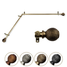 Load image into Gallery viewer, Ozana Single Corner Curtain Rod