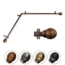Load image into Gallery viewer, Tyoma Single Corner Curtain Rod