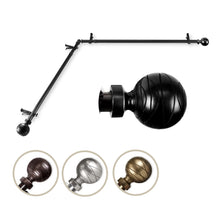 Load image into Gallery viewer, Arman Single Corner Curtain Rod