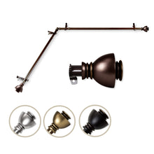 Load image into Gallery viewer, Alma Single Corner Curtain Rod