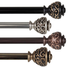 Load image into Gallery viewer, Eleanor 13/16" Single Curtain Rod
