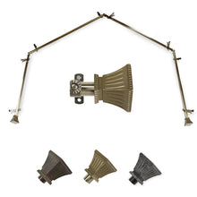 Load image into Gallery viewer, Trumpet 13/16" 4-Sided Bay Curtain Rod