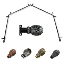Load image into Gallery viewer, Forest 13/16" 4-Sided Bay Curtain Rod