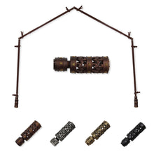 Load image into Gallery viewer, Whirl 13/16" 4-Sided Bay Curtain Rod