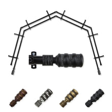 Load image into Gallery viewer, Dollop 13/16" 4-Sided Double Bay Curtain Rod