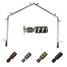Load image into Gallery viewer, Dollop 13/16" 4-Sided Bay Curtain Rod
