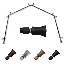 Load image into Gallery viewer, Fort 13/16" 4-Sided Bay Curtain Rod