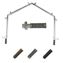 Load image into Gallery viewer, Threaded 13/16" 4-Sided Bay Curtain Rod