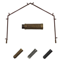 Load image into Gallery viewer, Threaded 13/16" 4-Sided Bay Curtain Rod