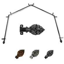 Load image into Gallery viewer, Ember 13/16" 4-Sided Bay Curtain Rod