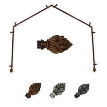 Load image into Gallery viewer, Ember 13/16" 4-Sided Bay Curtain Rod