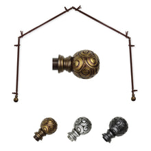 Load image into Gallery viewer, Bonbon 13/16" 4-Sided Bay Curtain Rod