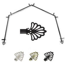 Load image into Gallery viewer, Fan 13/16" 4-Sided Bay Curtain Rod
