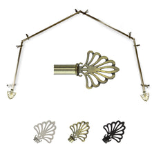 Load image into Gallery viewer, Fan 13/16" 4-Sided Bay Curtain Rod