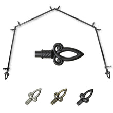 Load image into Gallery viewer, Spire 13/16" 4-Sided Bay Curtain Rod