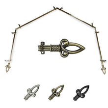 Load image into Gallery viewer, Spire 13/16" 4-Sided Bay Curtain Rod