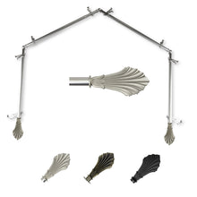 Load image into Gallery viewer, Fin 13/16" 4-Sided Bay Curtain Rod