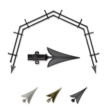 Load image into Gallery viewer, Alpha 13/16" 4-Sided Double Bay Curtain Rod