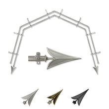 Load image into Gallery viewer, Alpha 13/16" 4-Sided Double Bay Curtain Rod