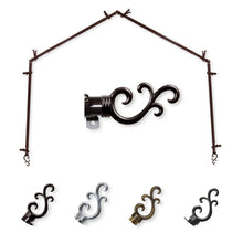 Load image into Gallery viewer, Swan 13/16" 4-Sided Bay Curtain Rod
