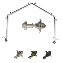 Load image into Gallery viewer, Bloom 13/16" 4-Sided Bay Curtain Rod