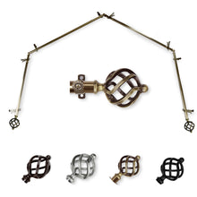 Load image into Gallery viewer, Twist 13/16" 4-Sided Bay Curtain Rod