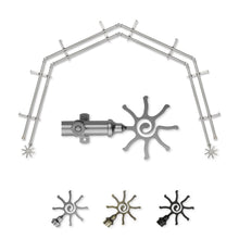 Load image into Gallery viewer, Sun 13/16" 4-Sided Double Bay Curtain Rod