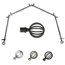 Load image into Gallery viewer, Cage 13/16" 4-Sided Bay Curtain Rod